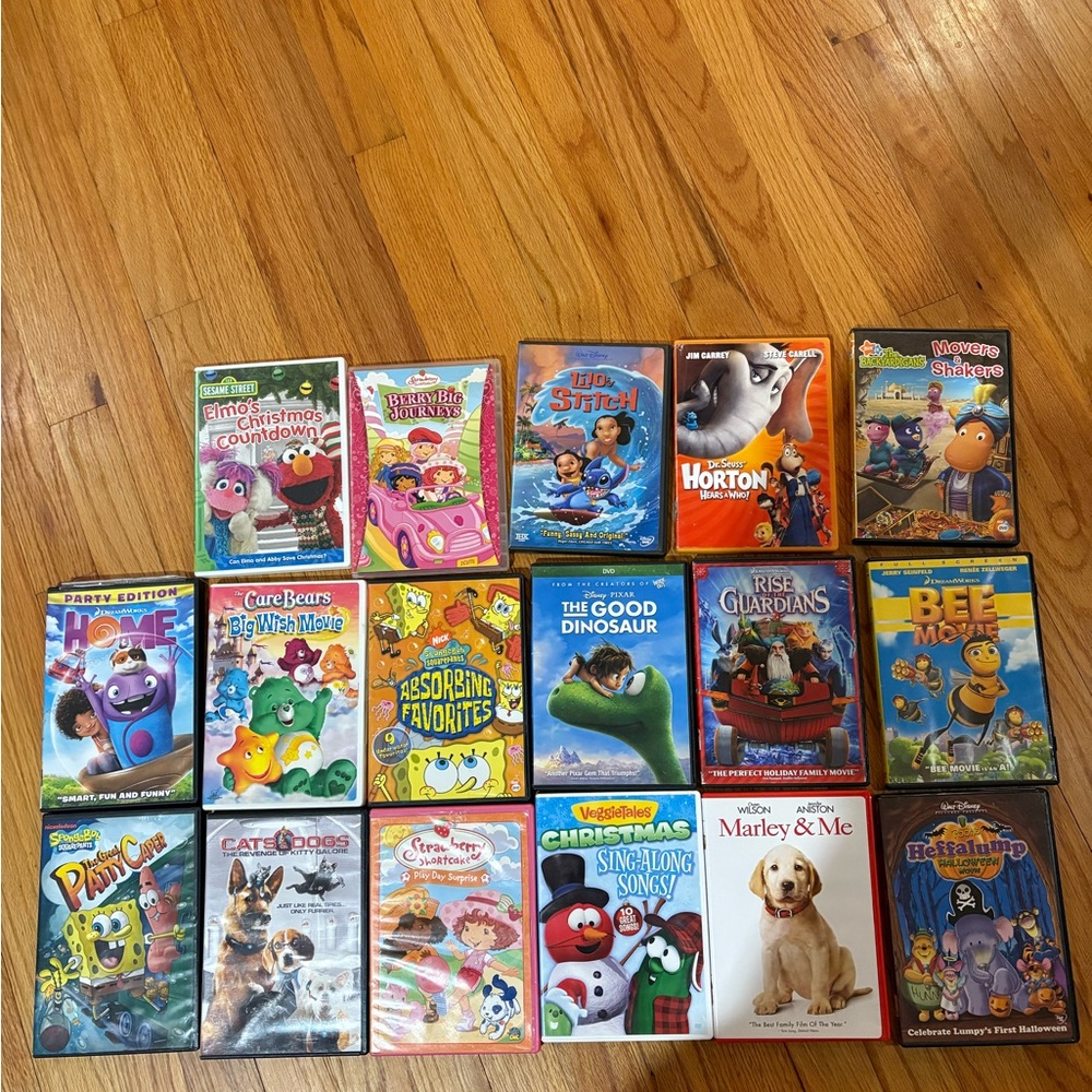 Assorted Kids DVD movies